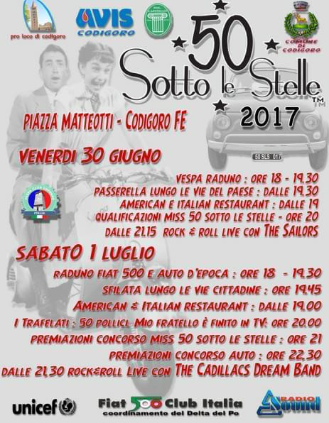 50 Sotto le Stelle 2017